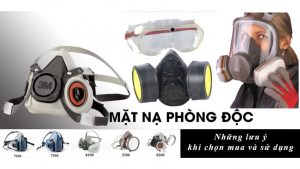 Các loại mặt nạ phòng độc